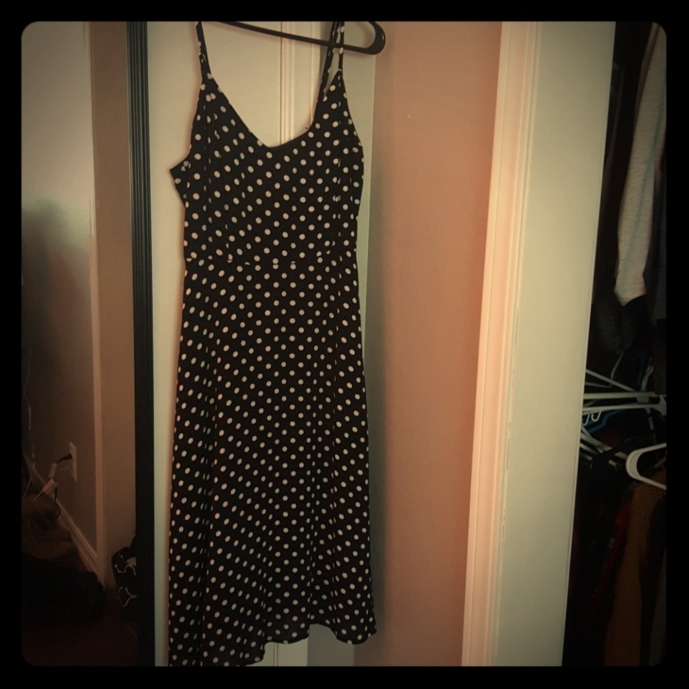 Forever 21 polka dot dress Small